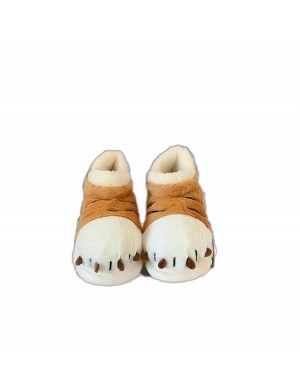 Chaussons en coton à griffes de tigre