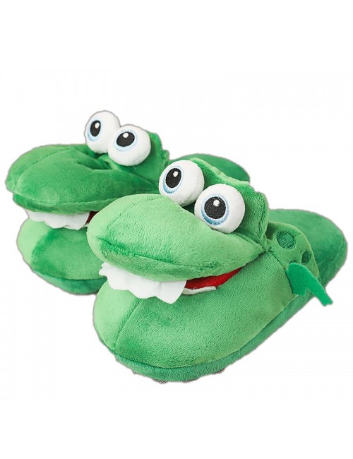 Chaussures en coton avec crocodile