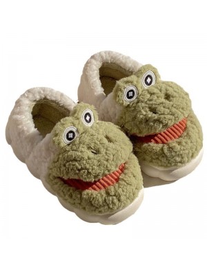 Chaussons en coton en forme de grenouille