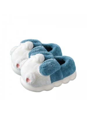 Chaussures en coton peluche lapin