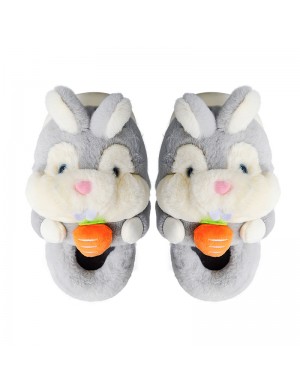 Mignon carotte lapin coton pantoufles
