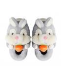 Hausschuhe Grauer Hase