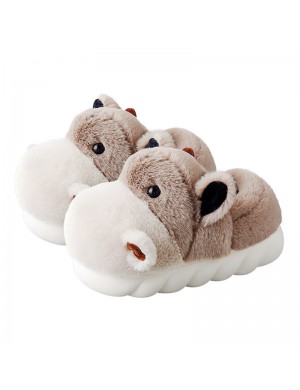 Chaussons en coton de veau