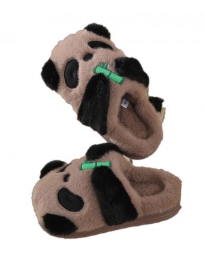 Pantoufles panda en coton