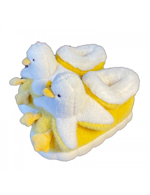 Chaussons en coton Little Yellow Duck