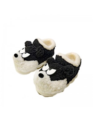 Pantoufles en coton alpaga