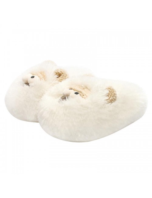 Chaussons en coton de mouton