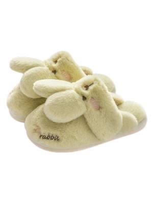 Pantoufles lapin en coton