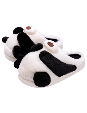 Pantoufles panda en coton