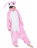 Barnoverall busig kanin-pyjamas