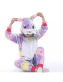 Combinaison Pyjama Lapin Multicolore Enfant
