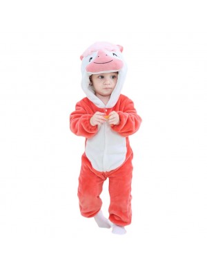 Pyjama une pièce Licorne rouge pour enfants