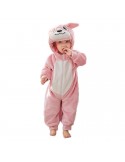 Combinaison Pyjama Chien Rose Enfant
