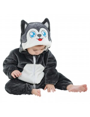 Pyjama pour enfants Deep Grey Husky