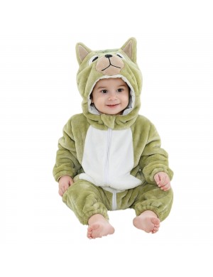 Pyjama enfant Poulain vert