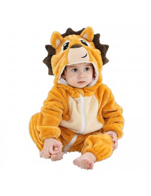 Pyjama enfant hérisson jaune