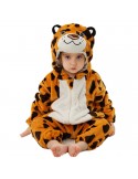 Tuta Pigiama Leopardo Bambino