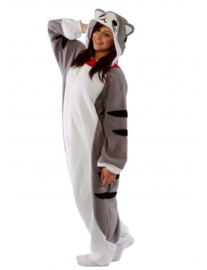 Randig Katt Kigurumi