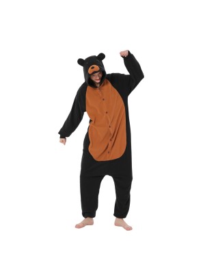 Pyjama en tissu pour ours noir