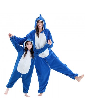 Pyjama en un seul tenant avec motif requin