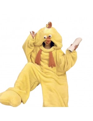 Pyjama une pièce petit poulet jaune