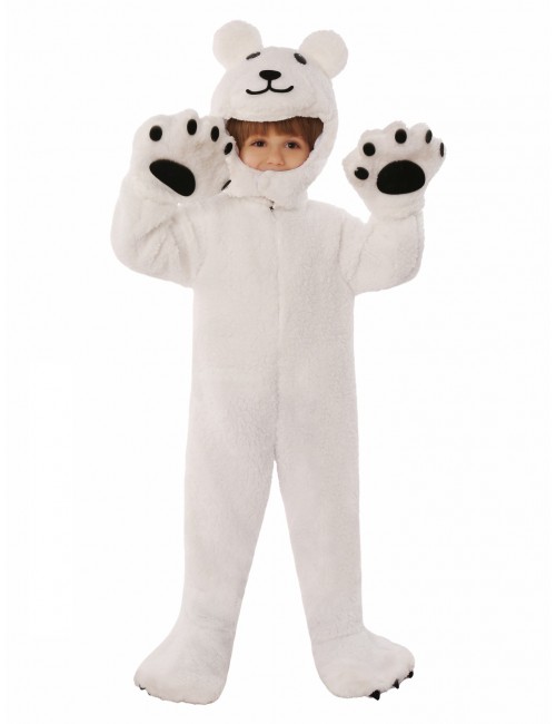 Pyjama une pièce ours blanc