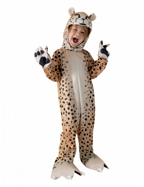 Pyjama une pièce léopard
