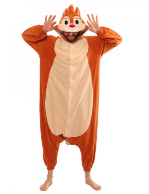 Chip und Chap Eichhörnchen Onesie