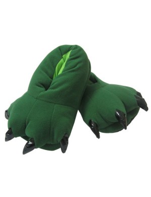 Chaussons Vert Kigurumi