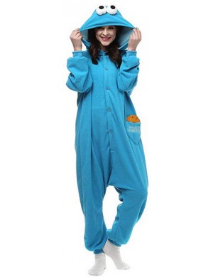 Kigurumi Monstruo de las Galletas de Barrio Sésamo