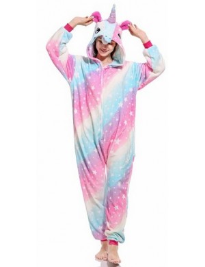 Stjärnhimmel Enhörning Kigurumi