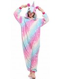 Gestreifter Sternen Einhorn Onesie
