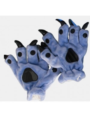 Blå Handskar Kigurumi
