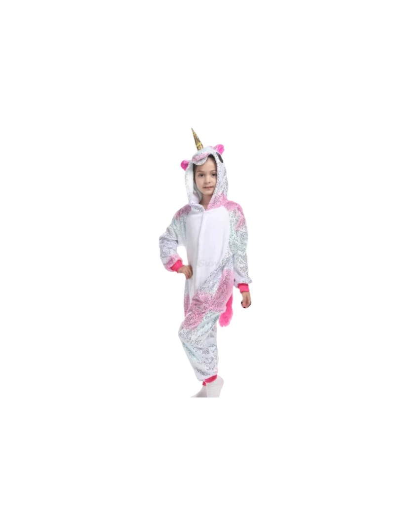 Combinaison pyjama licorne enfant