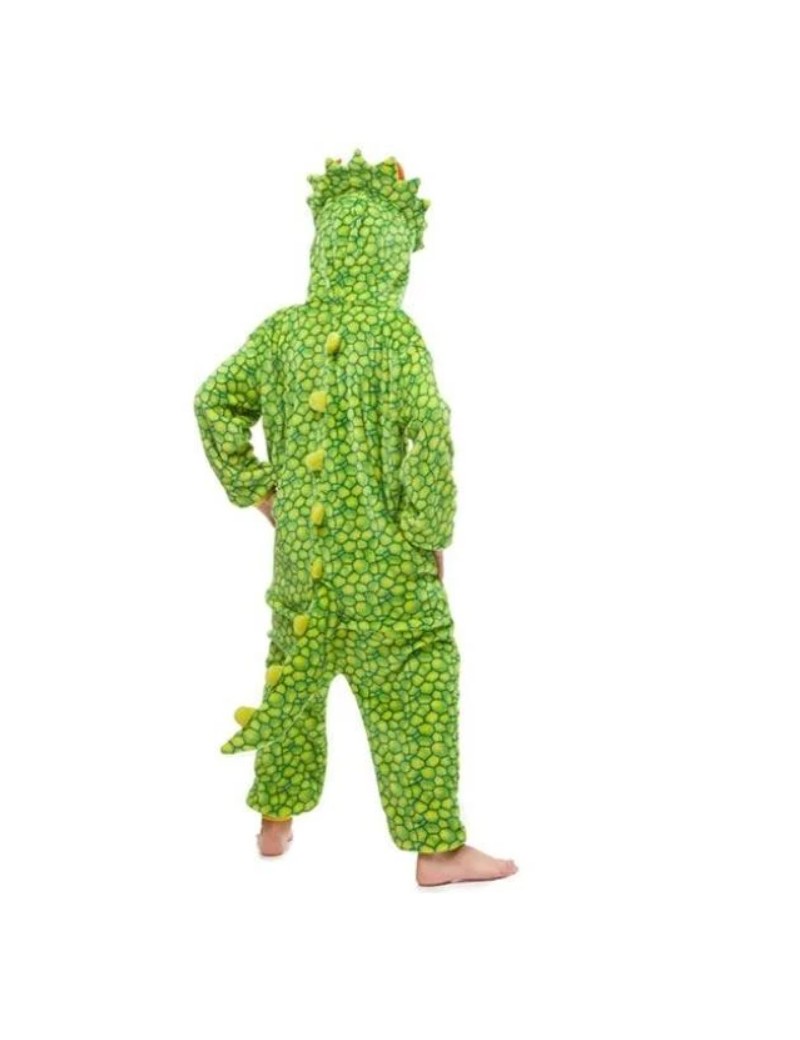 LOLANTA Dinosauruskostuum voor kinderen (6-7 jaar, groen