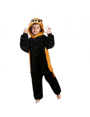 Kigurumi Panda Czerwona Dla Dzieci