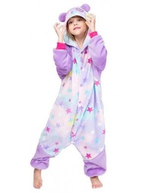 Panda Onesie Kinder bunt