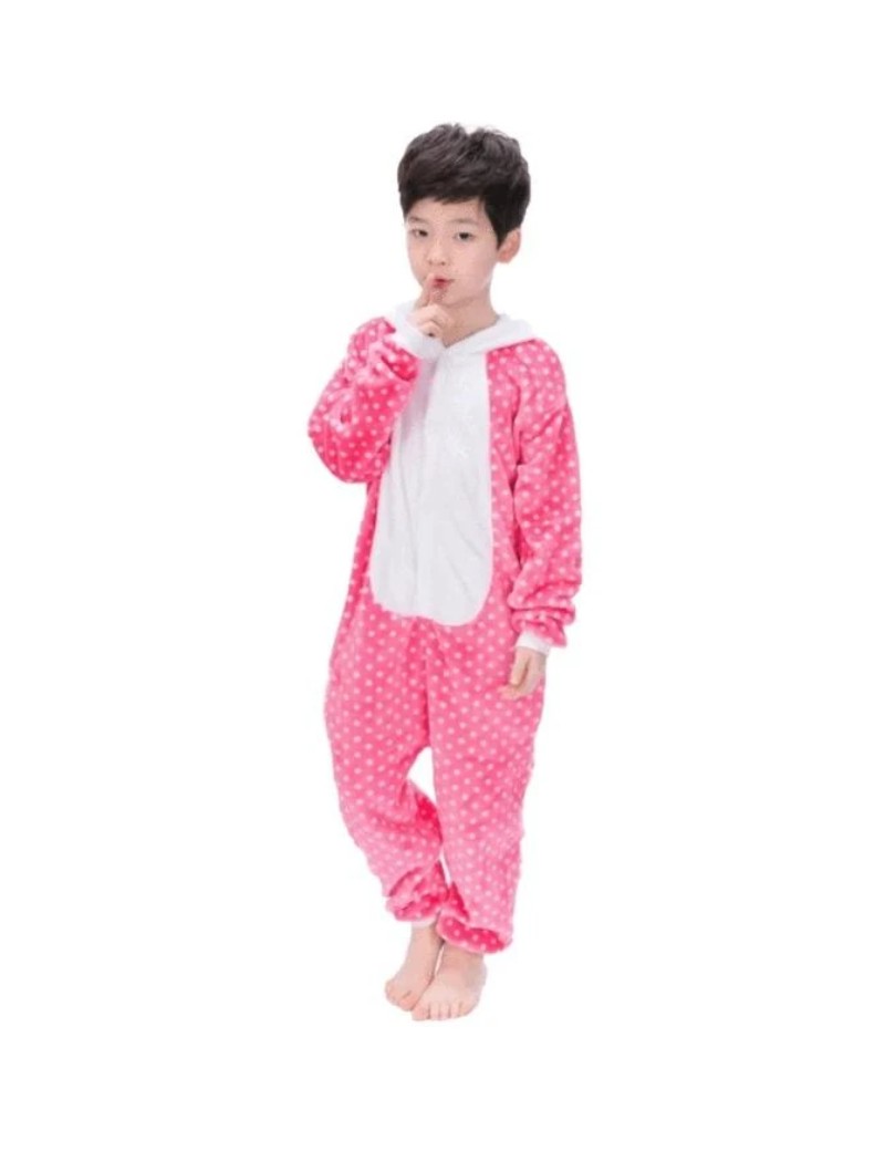 Pyjama Combinaison Hello Kitty Polaire Avec Capuche - Taille Enfant Et Ado, Officiel Sanrio, Cadeau Kawaii