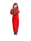 Wichtel Onesie Kinder rot