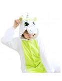 Smaragdfarbener Kinder Einhorn Onesie