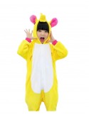 Gelber Kinder Einhorn Onesie