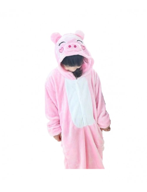Combinaison Pyjama Cochon Enfant