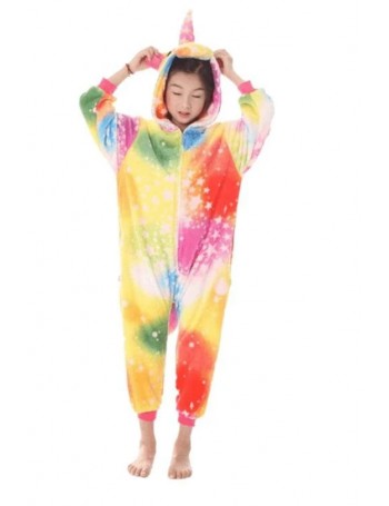 Combinaison Pyjama Licorne Multicolore Enfant
