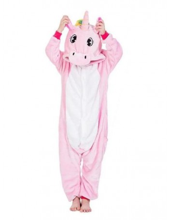 Combinaison Pyjama Licorne Rose Enfant