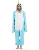 Blauer Narwal Onesie