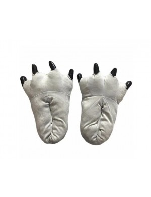Szare Kapcie Kigurumi