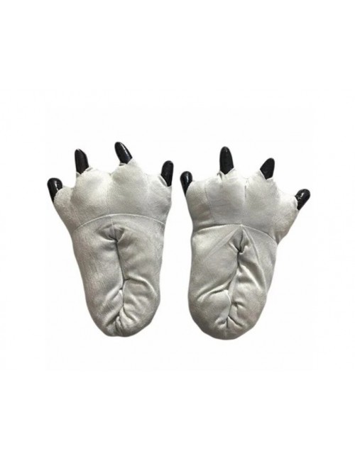 Chaussons Gris Kigurumi